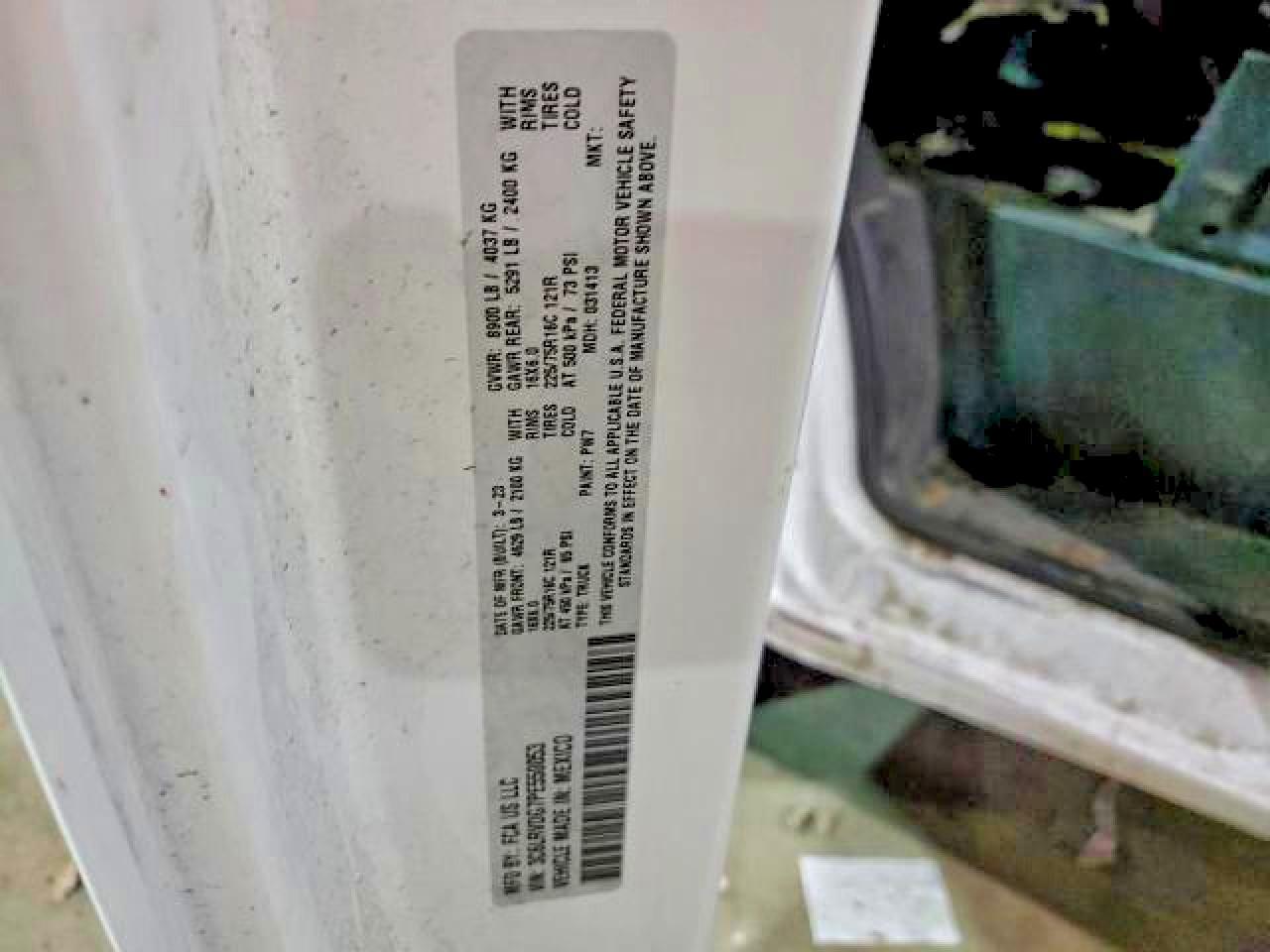 2023 RAM ProMaster 2500