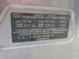 2006 HYUNDAI SONATA