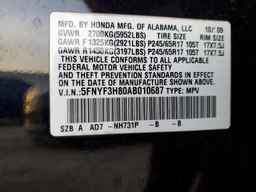 2010 HONDA PILOT