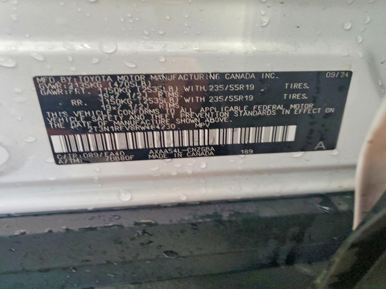 2024 TOYOTA RAV4