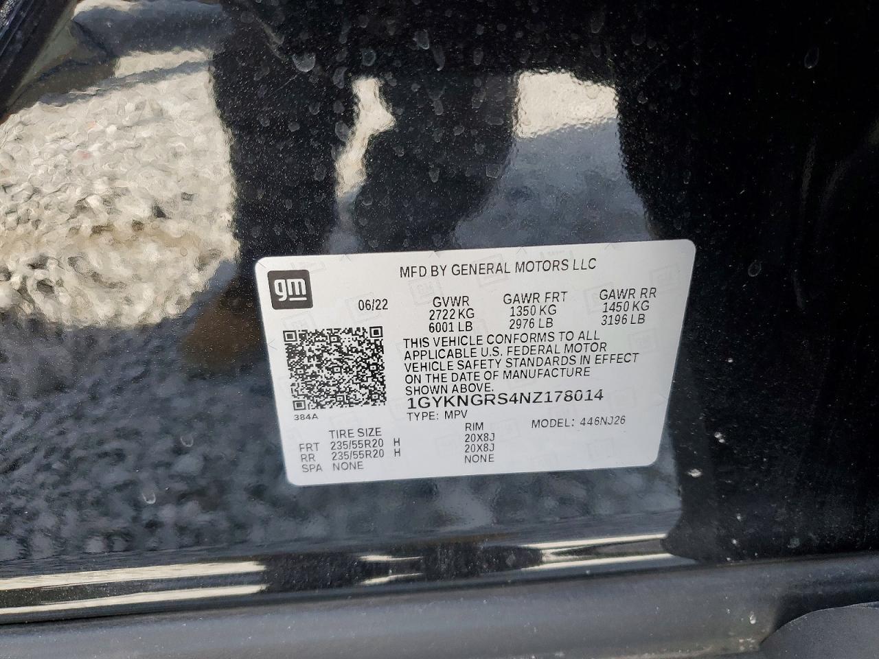 2022 CADILLAC XT5
