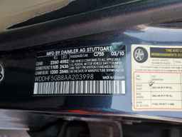 2010 MERCEDES-BENZ E-Class