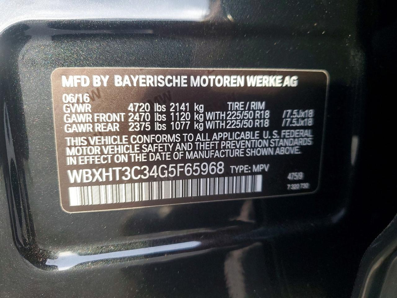 2016 BMW X1