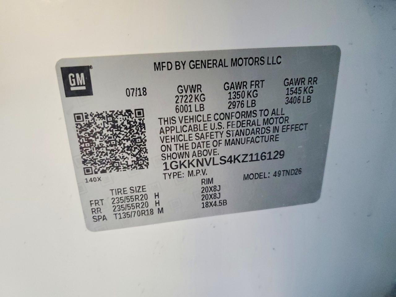 2019 GMC ACADIA