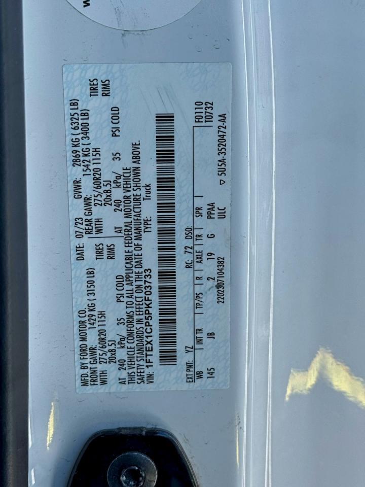 2023 FORD F-150
