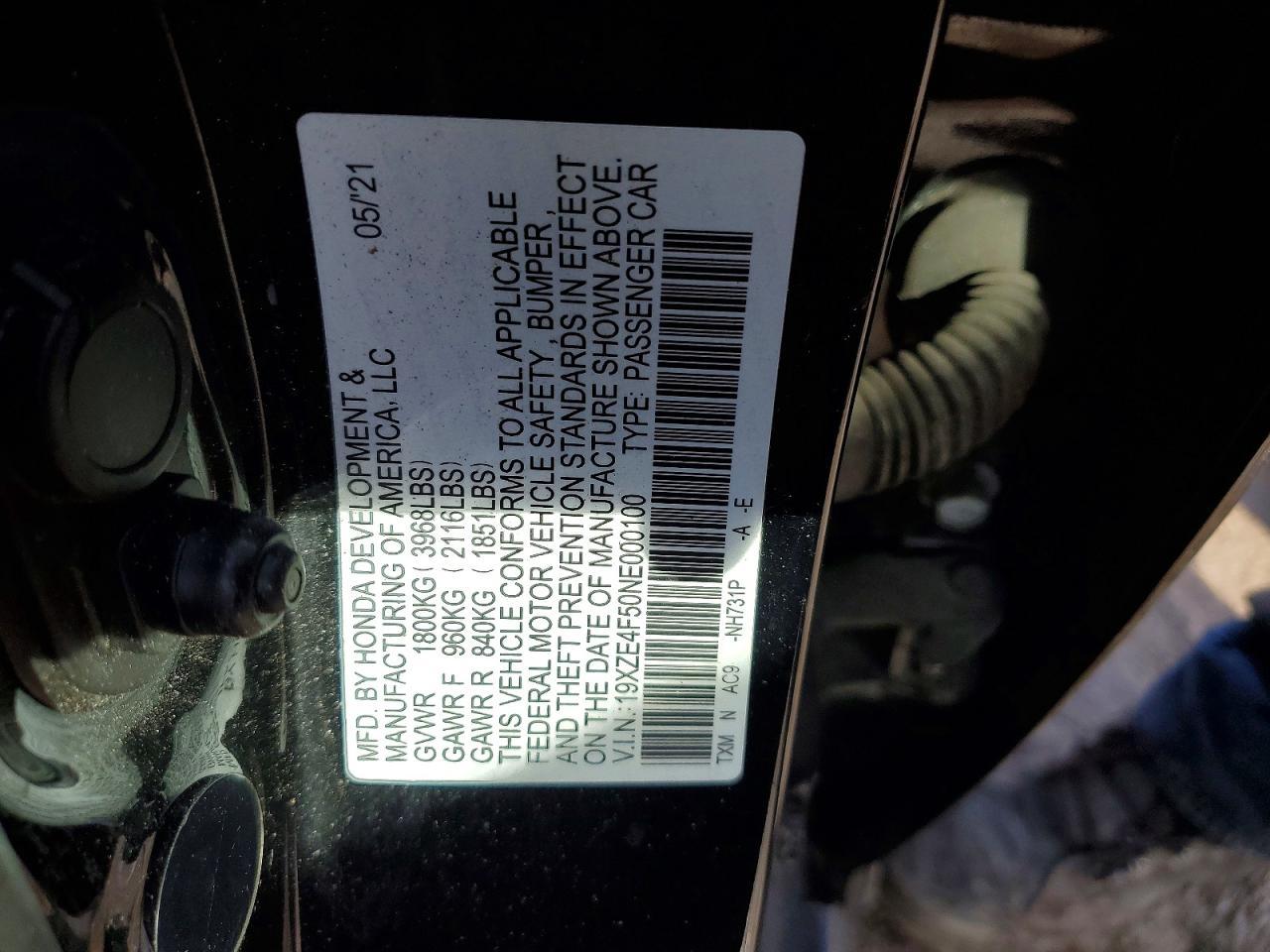 2022 HONDA Insight