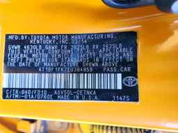 2014 TOYOTA CAMRY