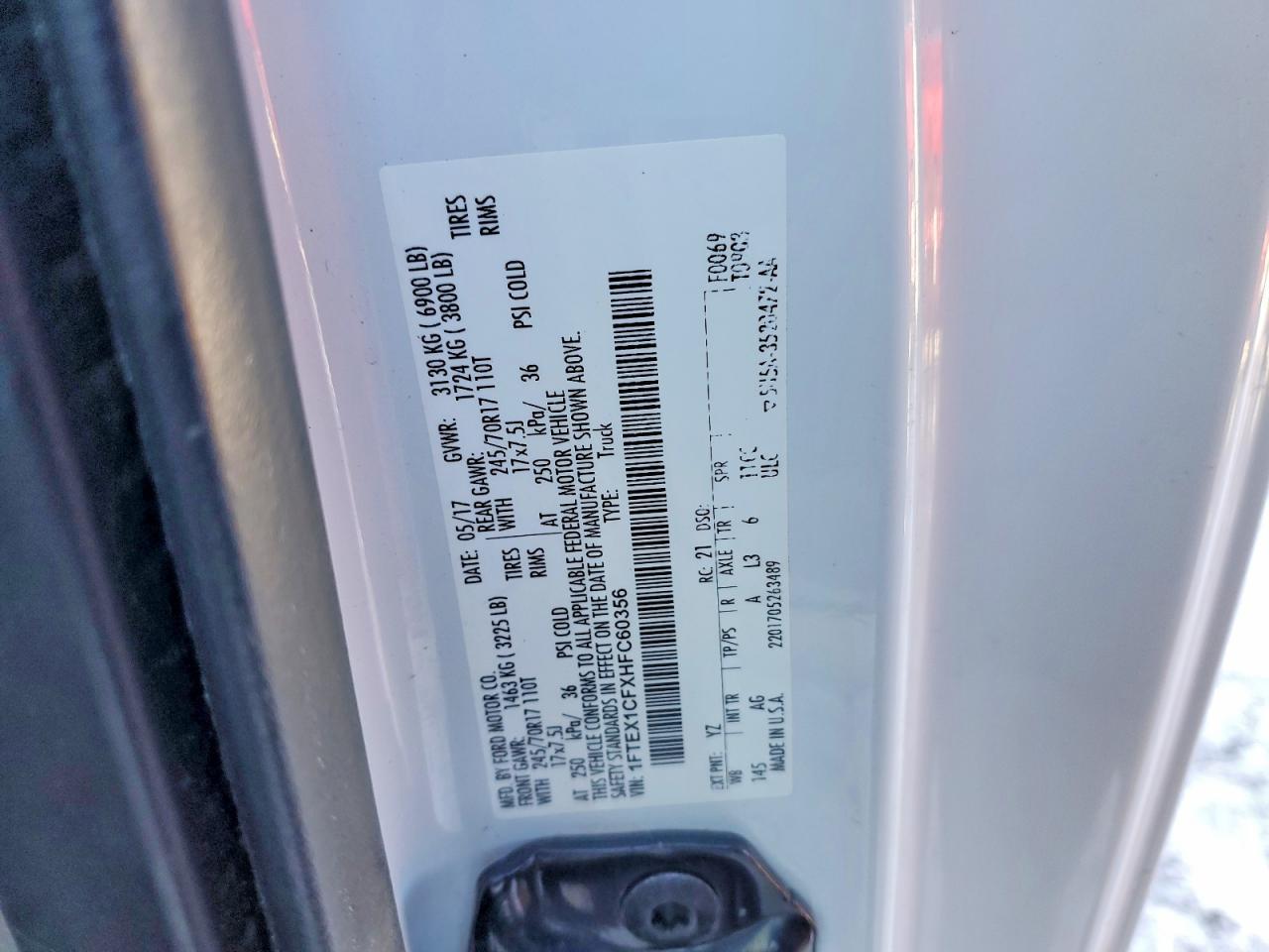 2017 FORD F-150
