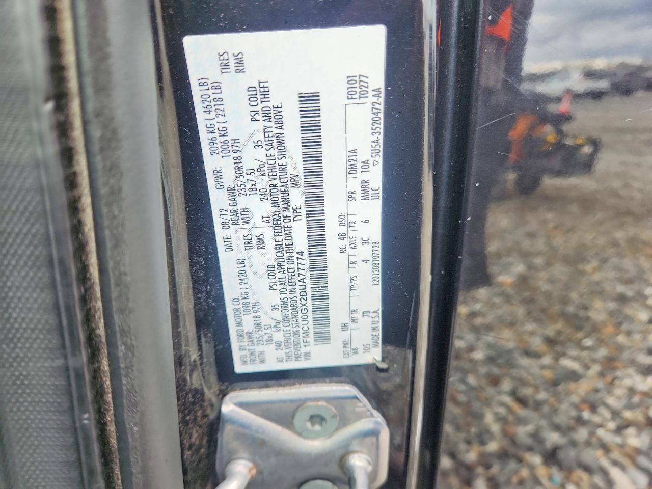 2013 FORD ESCAPE