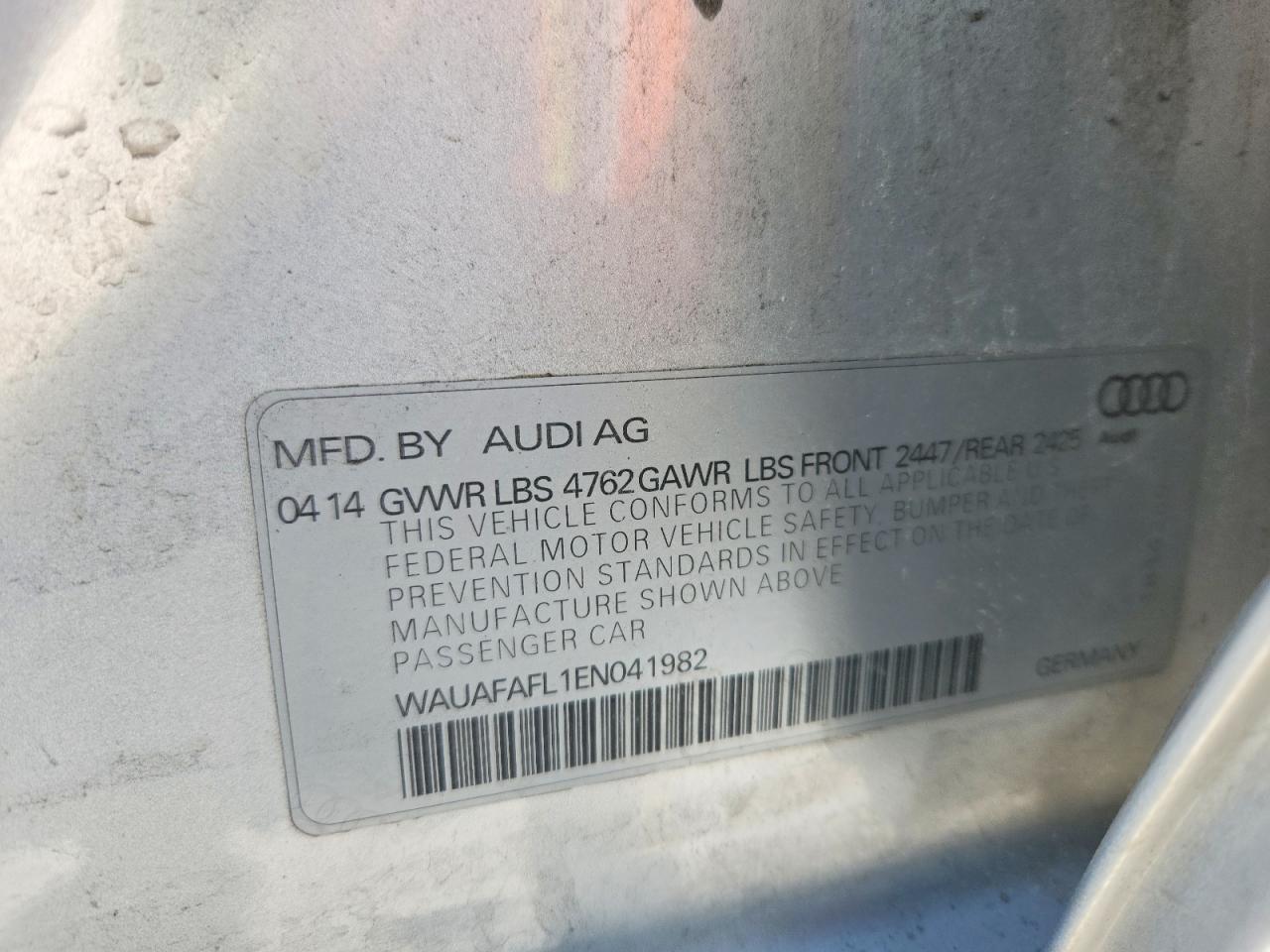2014 AUDI A4