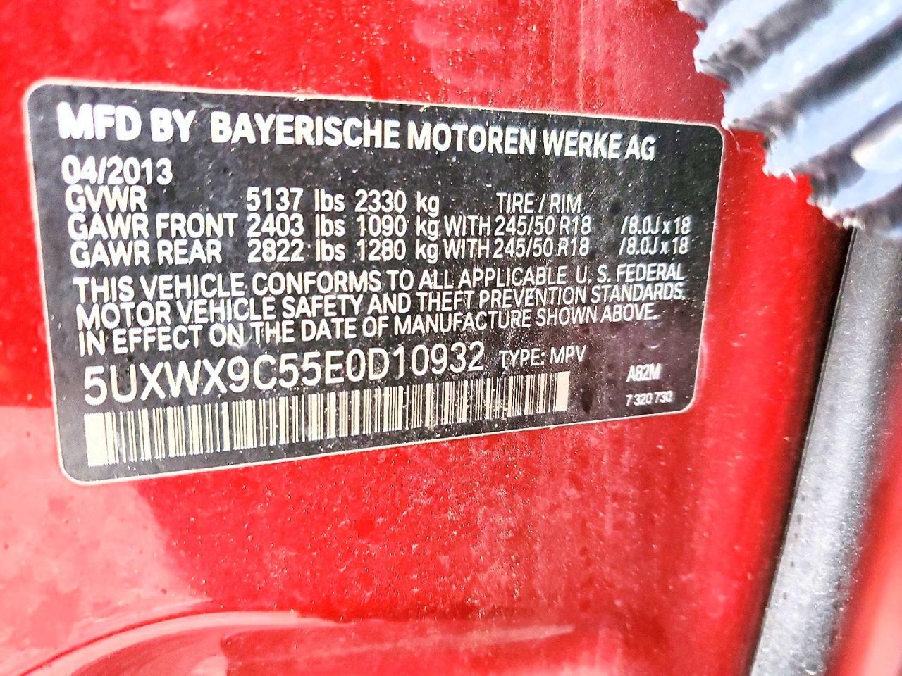 2014 BMW X3