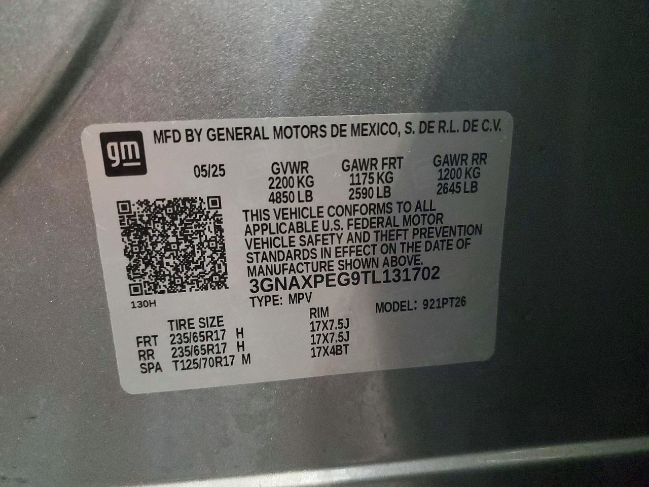 2026 CHEVROLET EQUINOX