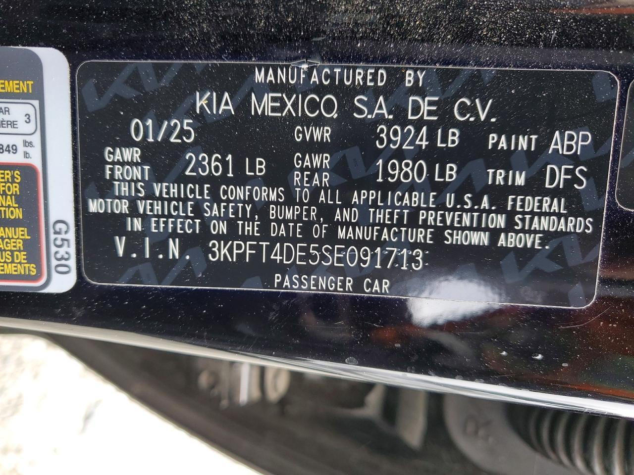 2025 KIA K4