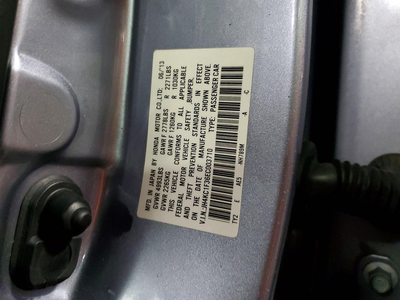 2014 ACURA RLX