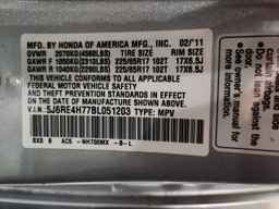 2011 HONDA CR-V