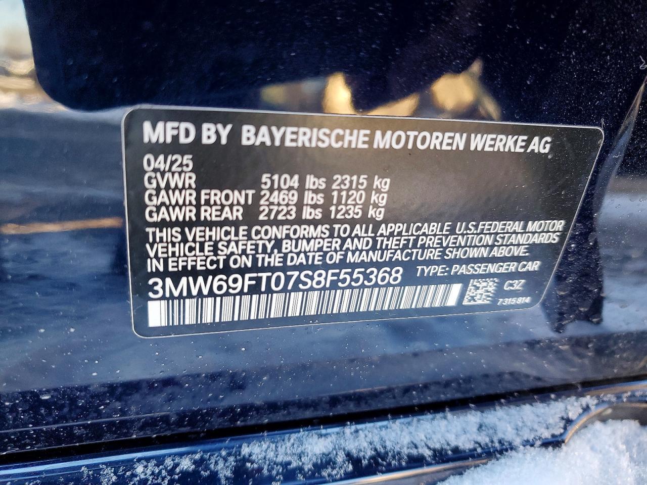 2025 BMW M340i