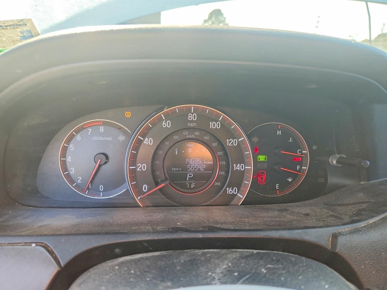 2016 HONDA ACCORD