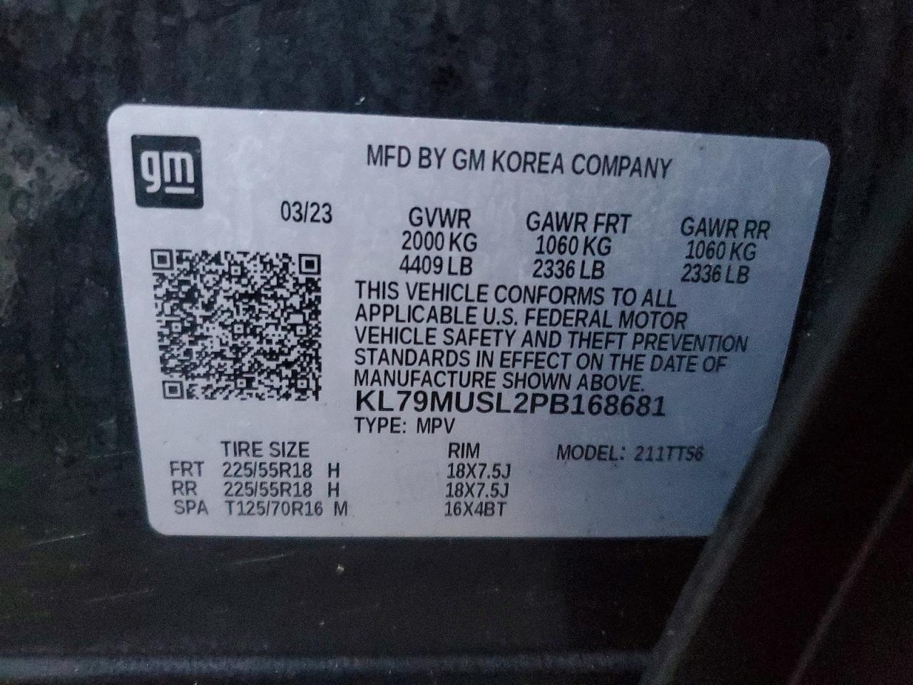 2023 CHEVROLET Trailblazer