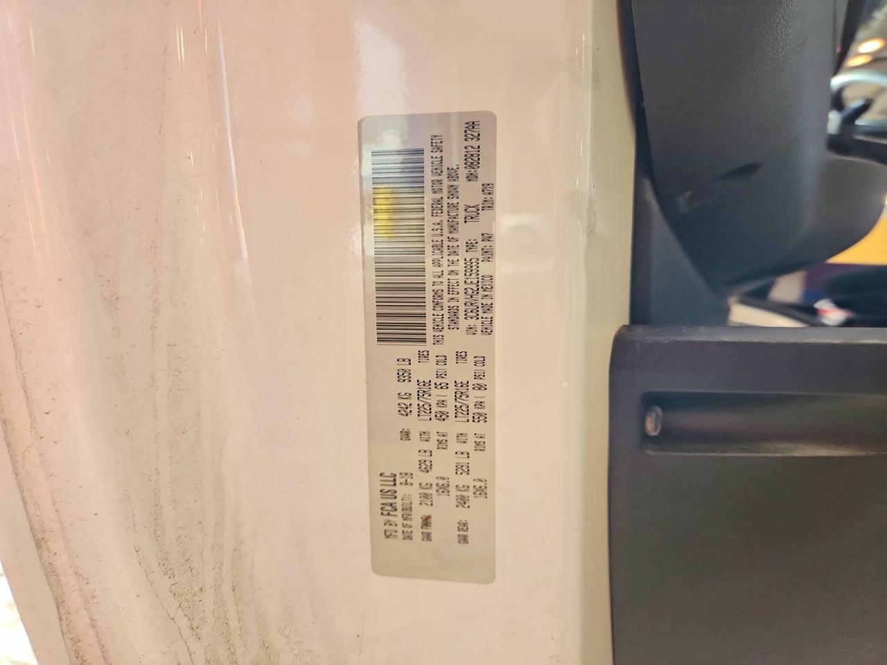 2018 RAM ProMaster 3500