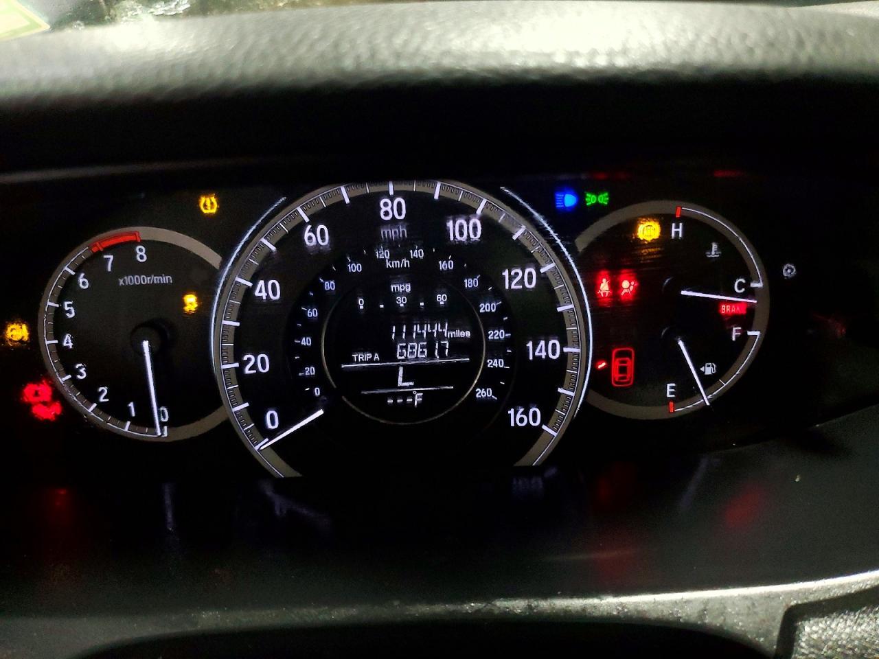 2016 HONDA ACCORD