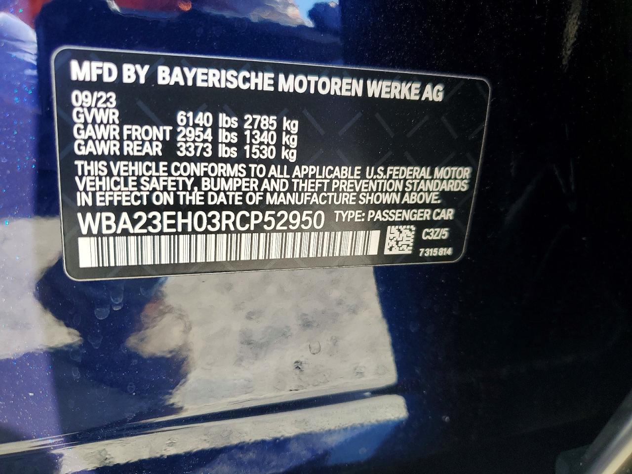 2024 BMW 7 series