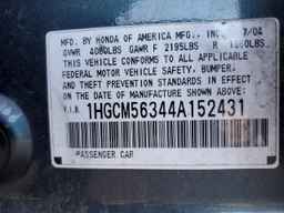 2004 HONDA ACCORD