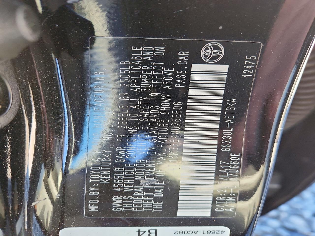 2008 TOYOTA Avalon