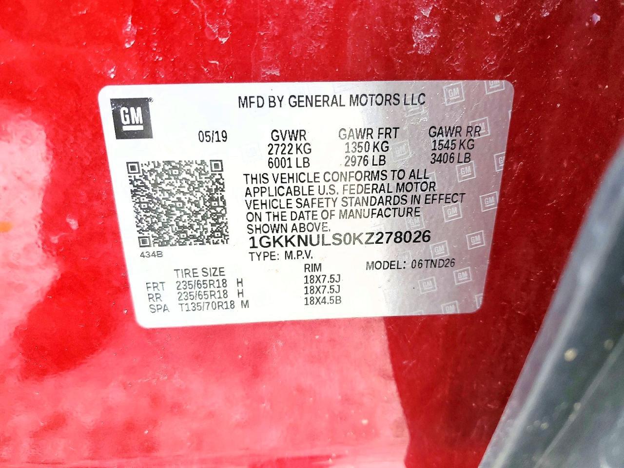 2019 GMC ACADIA