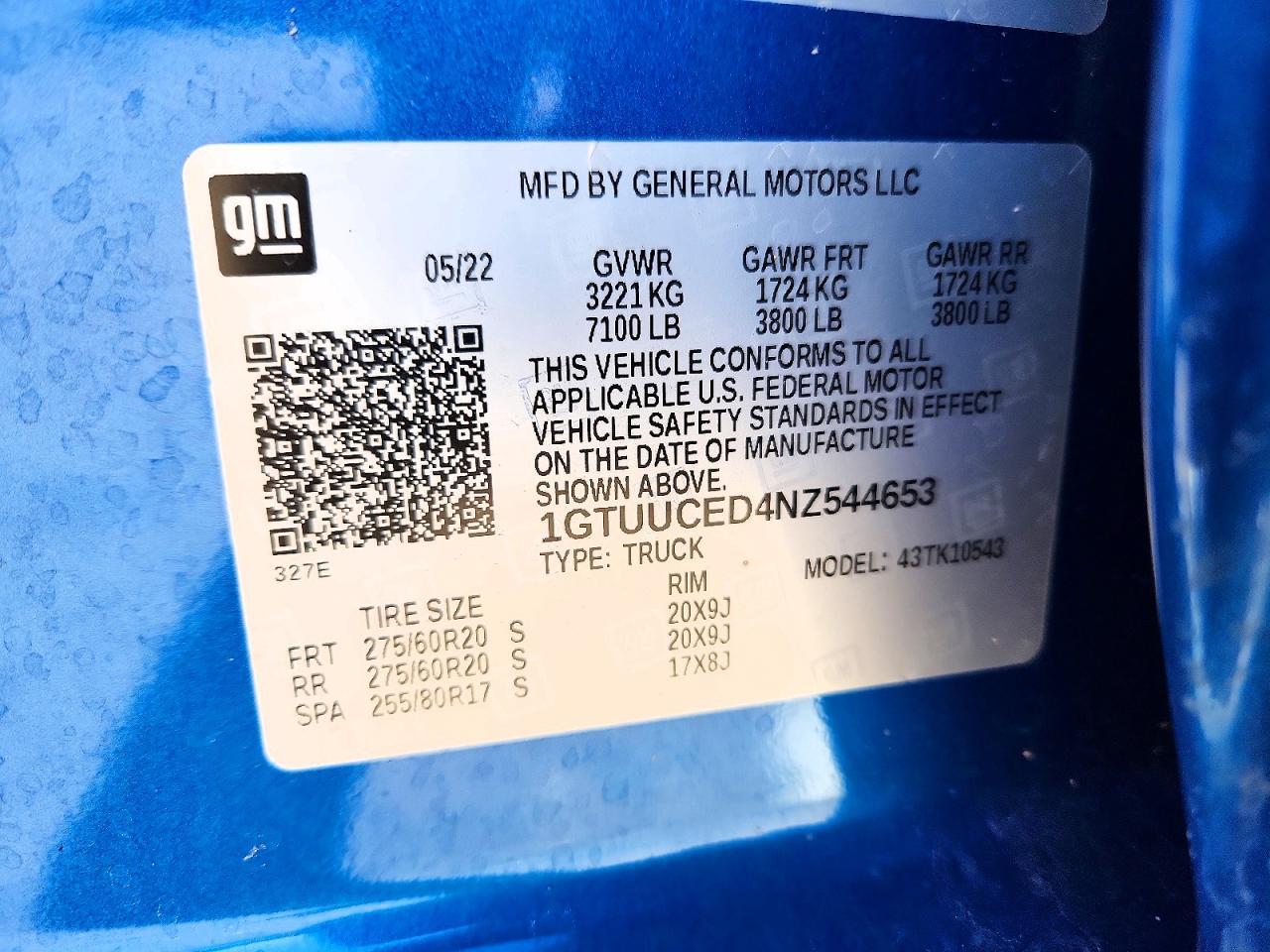 2022 GMC Sierra