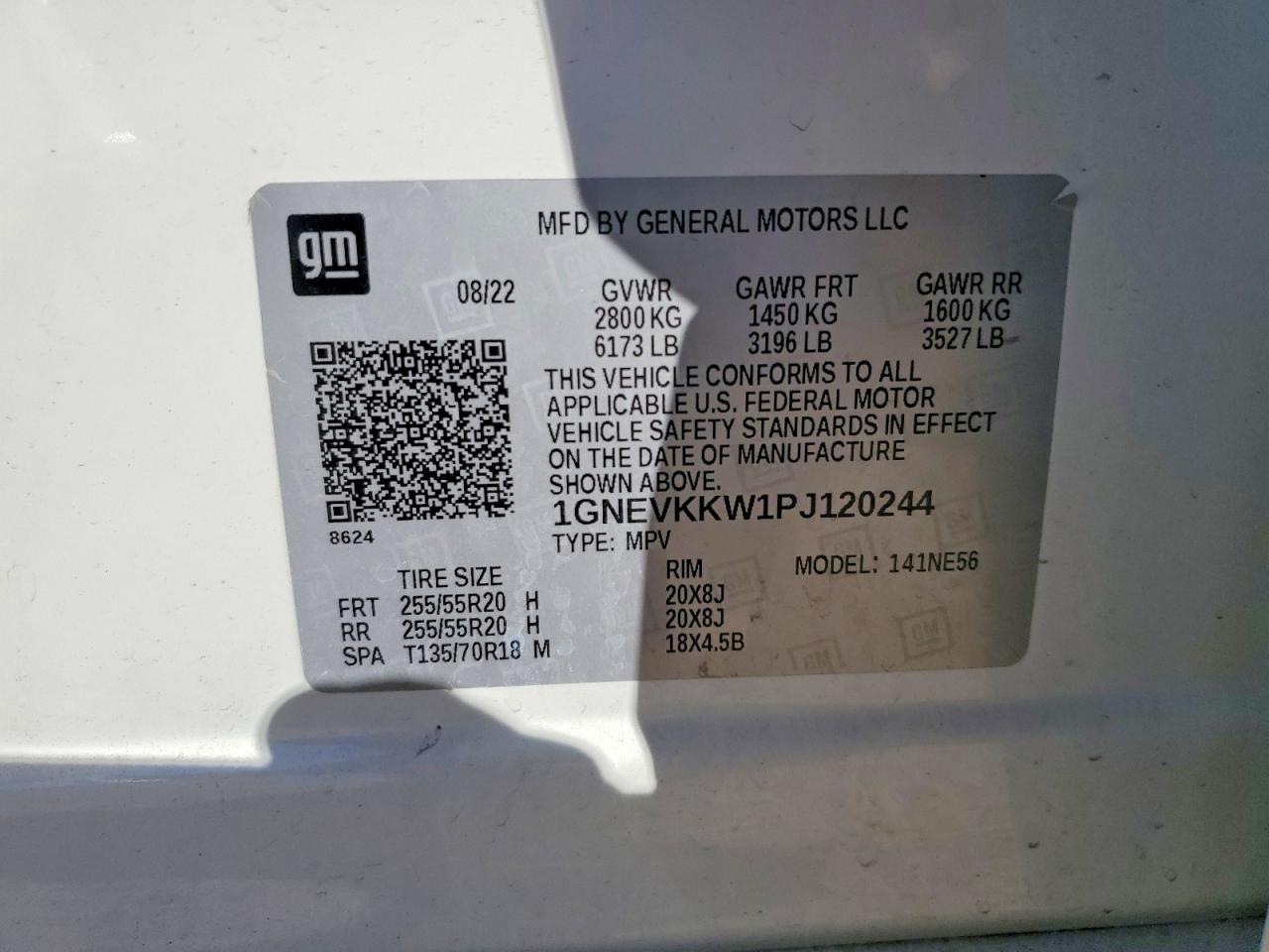 2023 CHEVROLET TRAVERSE