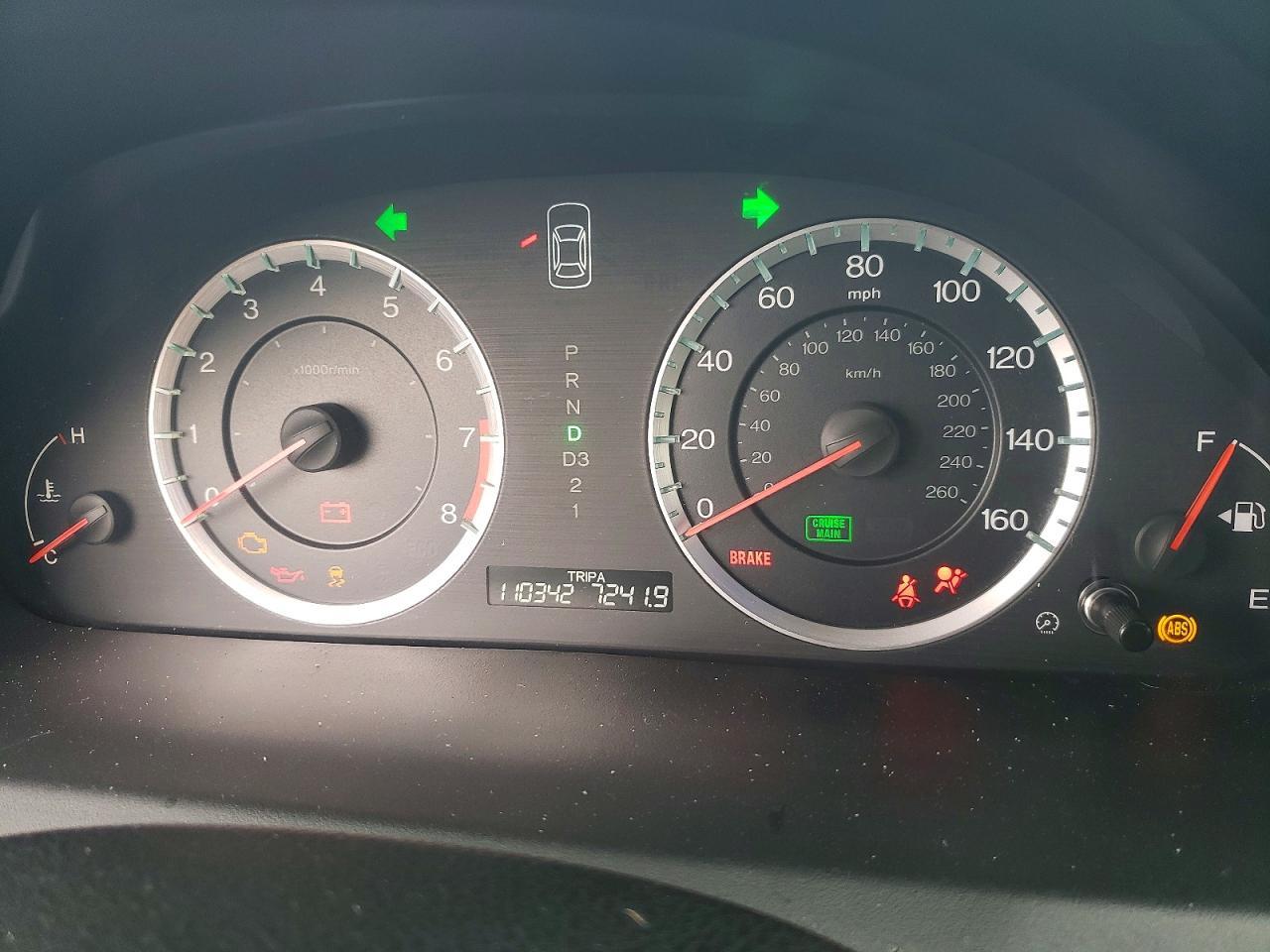 2012 HONDA ACCORD