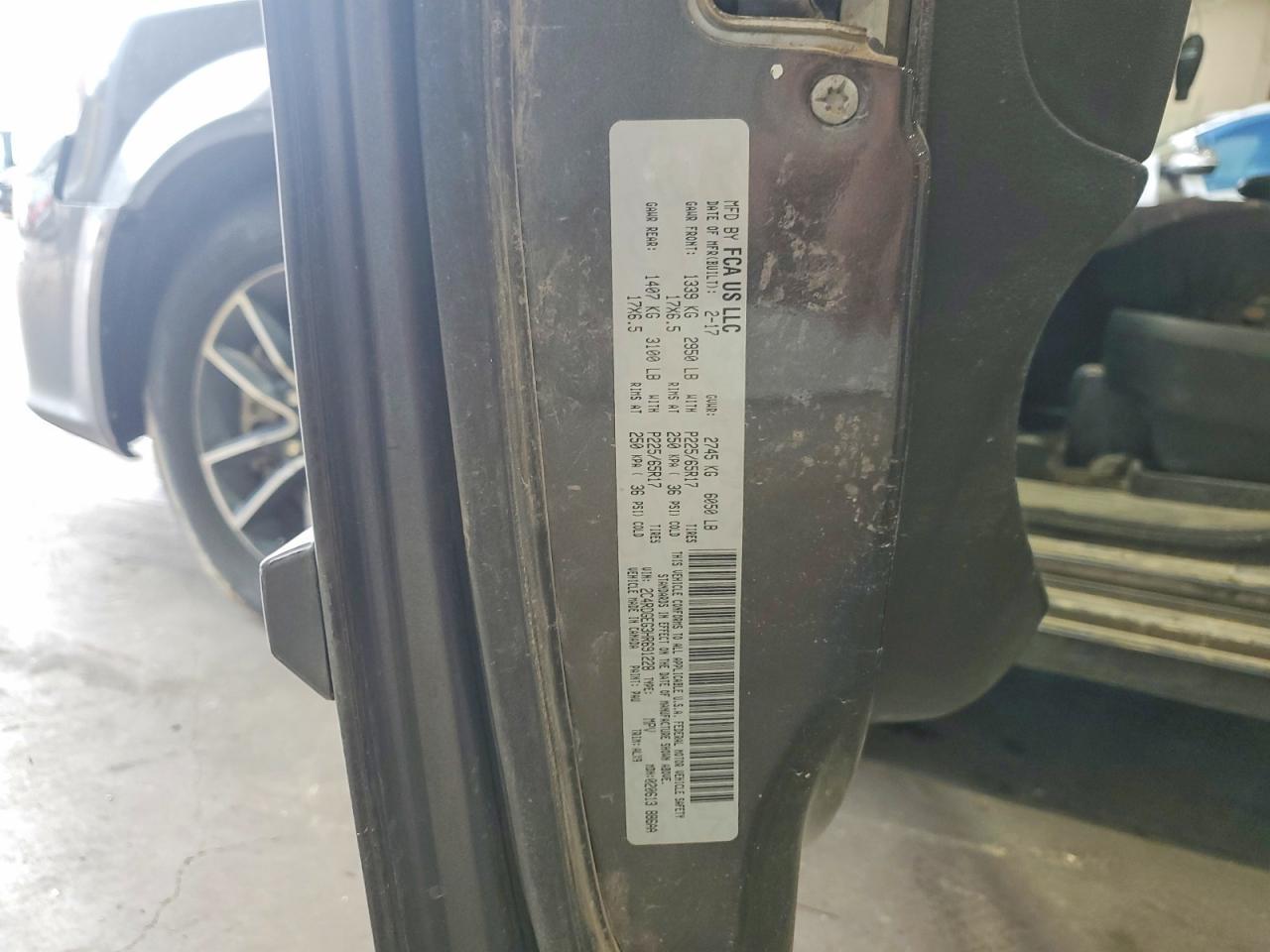 2017 DODGE GRAND CARAVAN