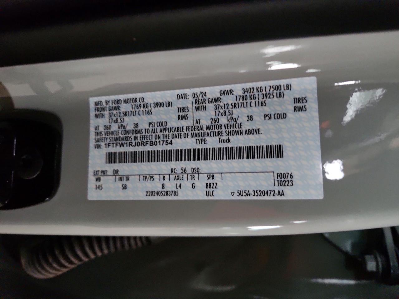 2024 FORD F-150
