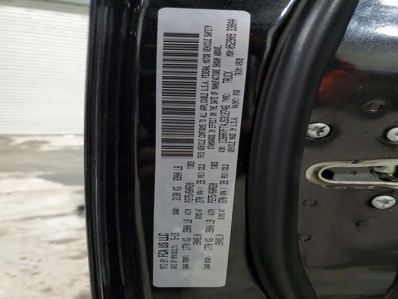 2018 RAM 1500
