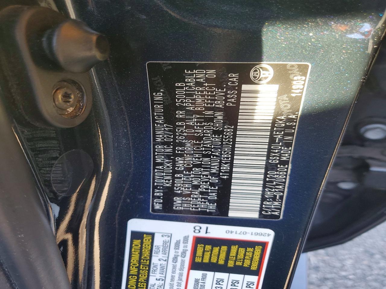 2017 TOYOTA Avalon
