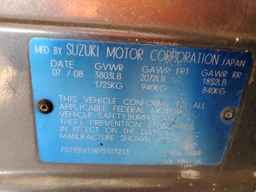 2009 SUZUKI SX4