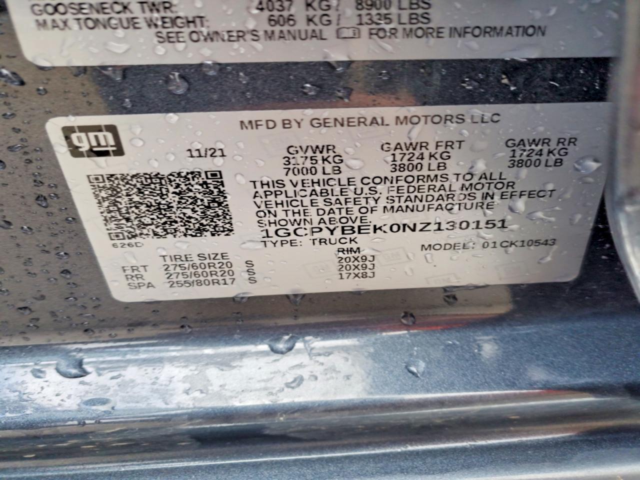 2022 CHEVROLET Silverado