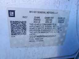 2017 CHEVROLET Bolt EV