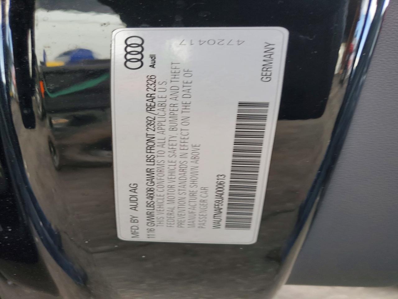 2018 AUDI A5