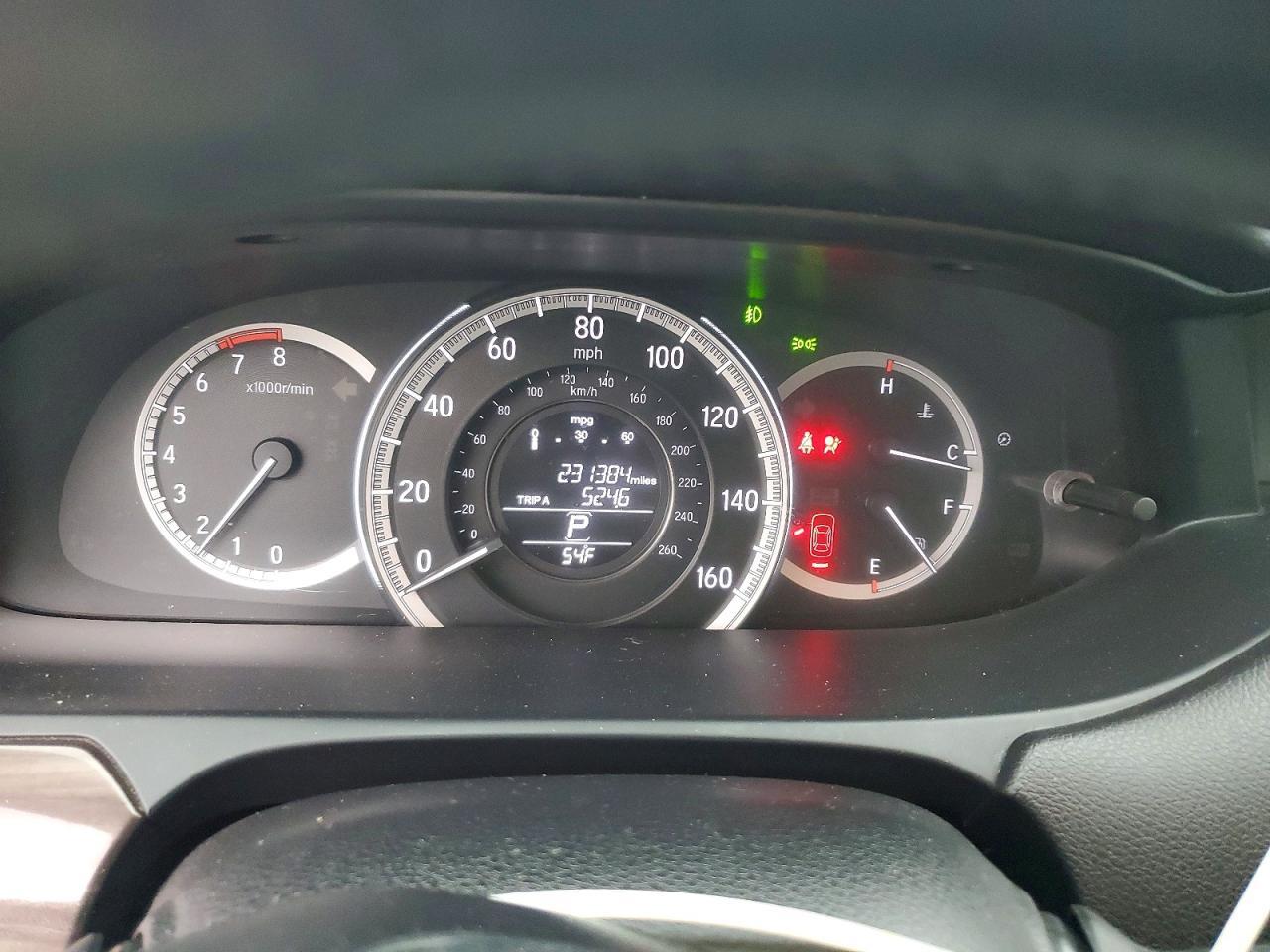 2016 HONDA ACCORD