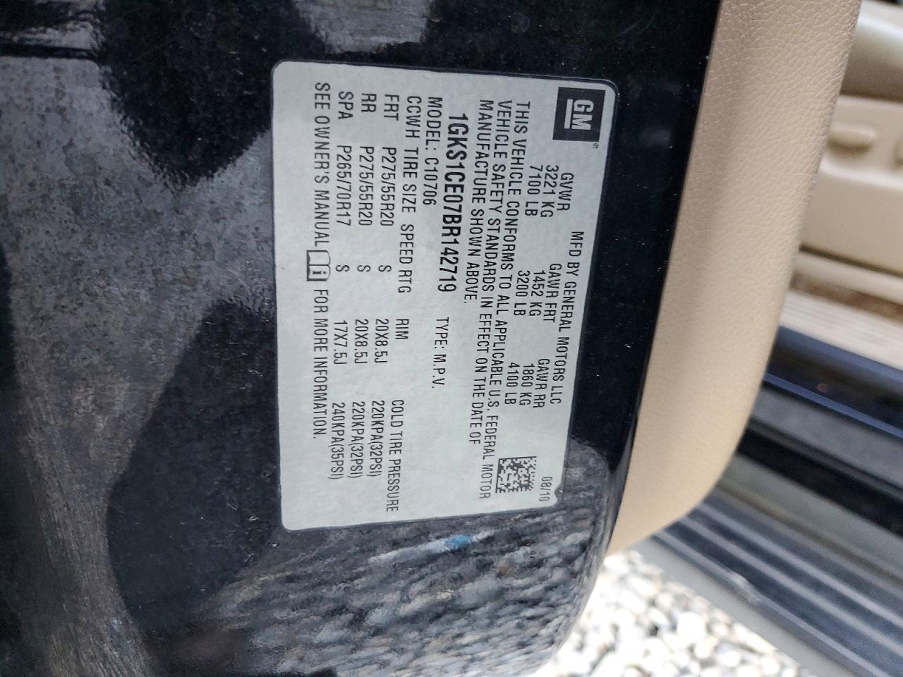 2011 GMC Yukon