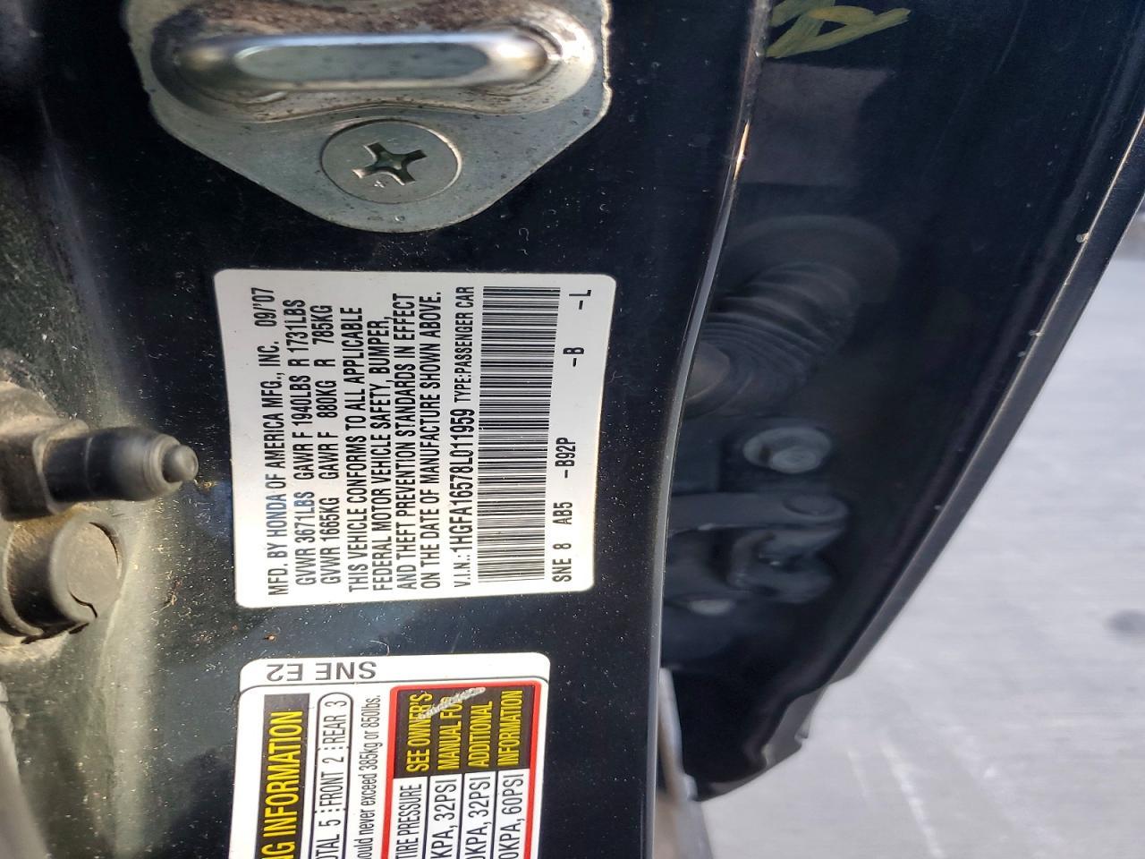2008 HONDA CIVIC