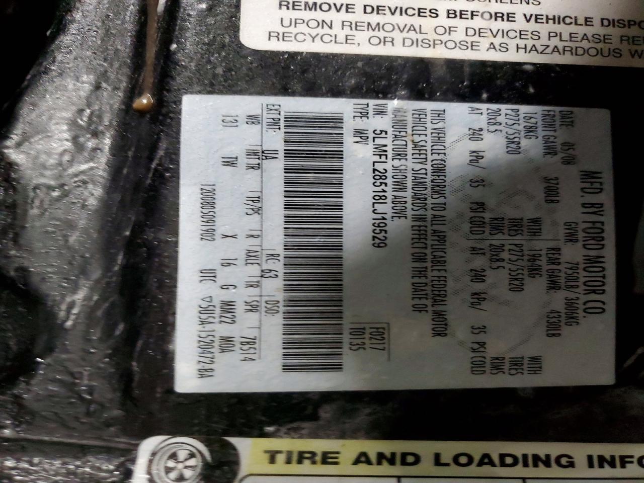 2008 LINCOLN Navigator