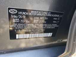 2019 HYUNDAI SONATA