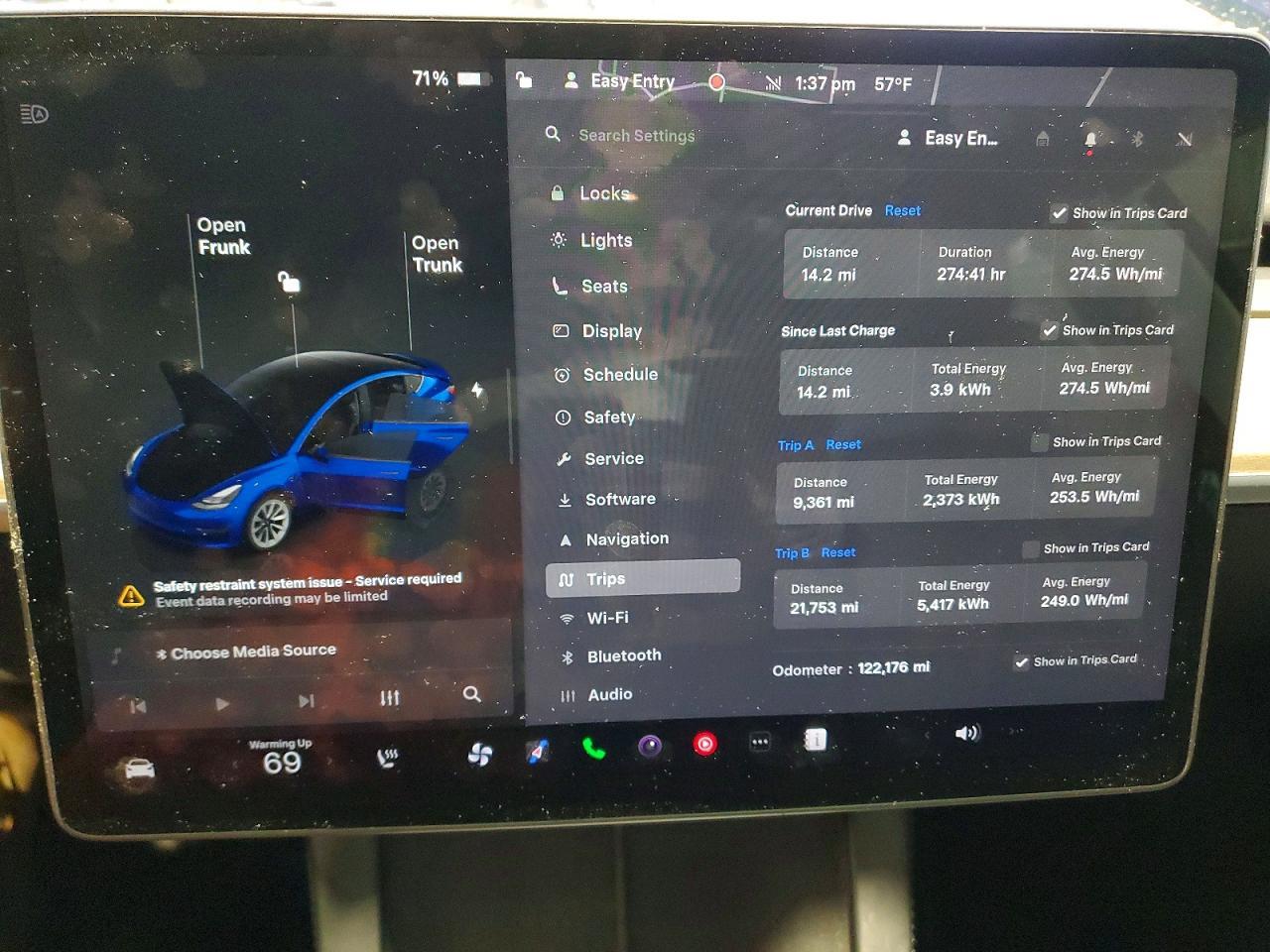 2022 TESLA MODEL 3