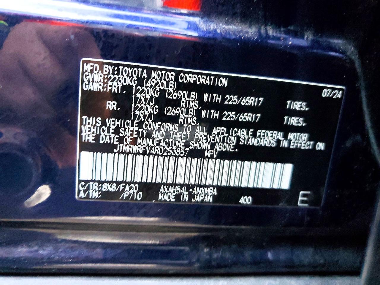 2024 TOYOTA RAV4