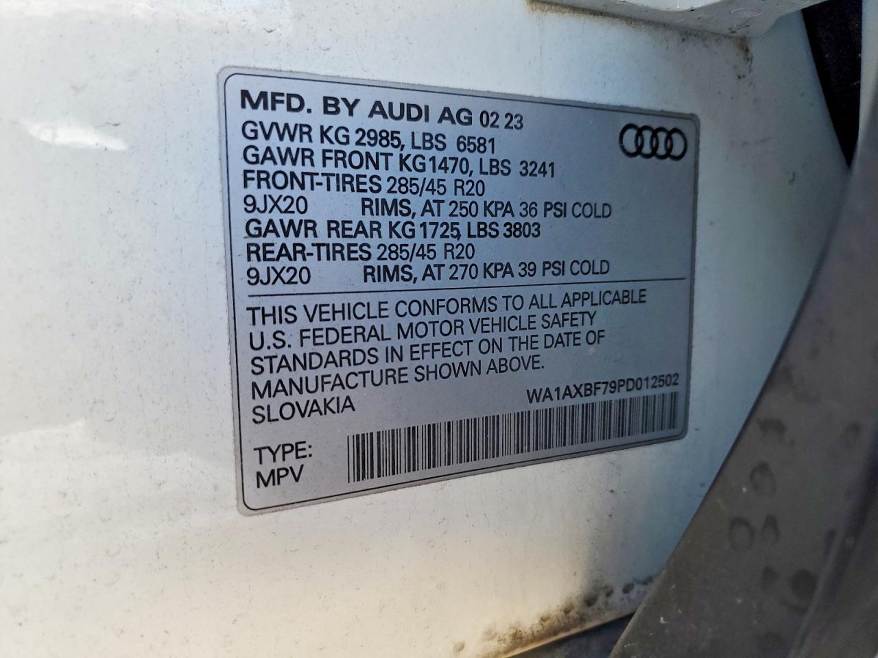 2023 AUDI Q7