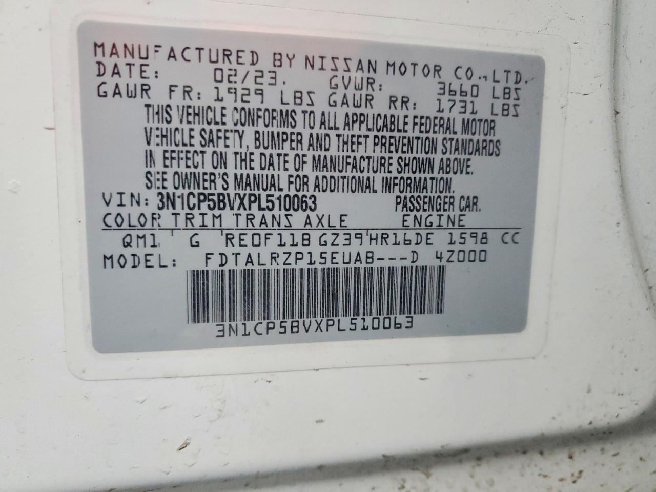 2023 NISSAN KICKS