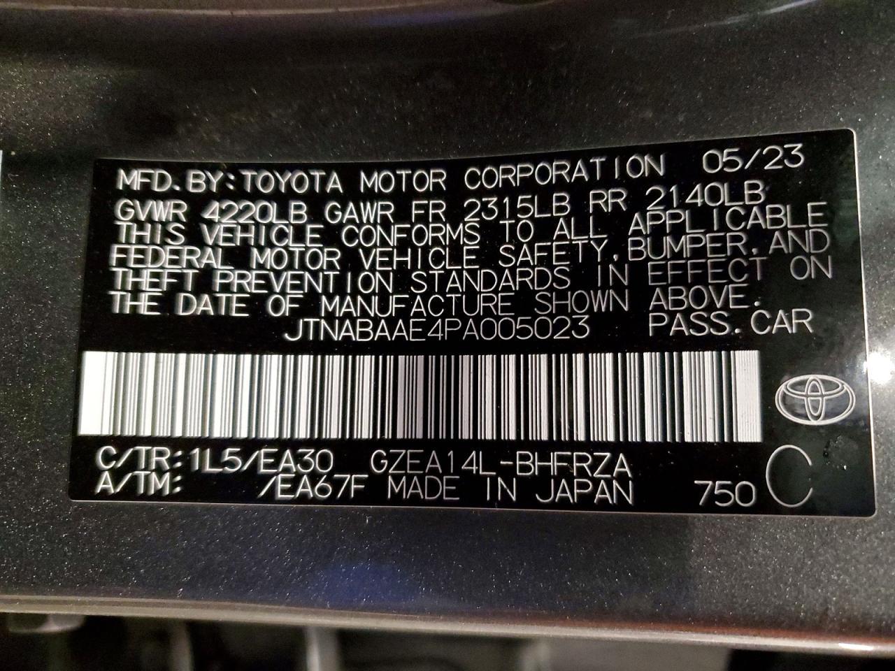 2023 TOYOTA GR Corolla
