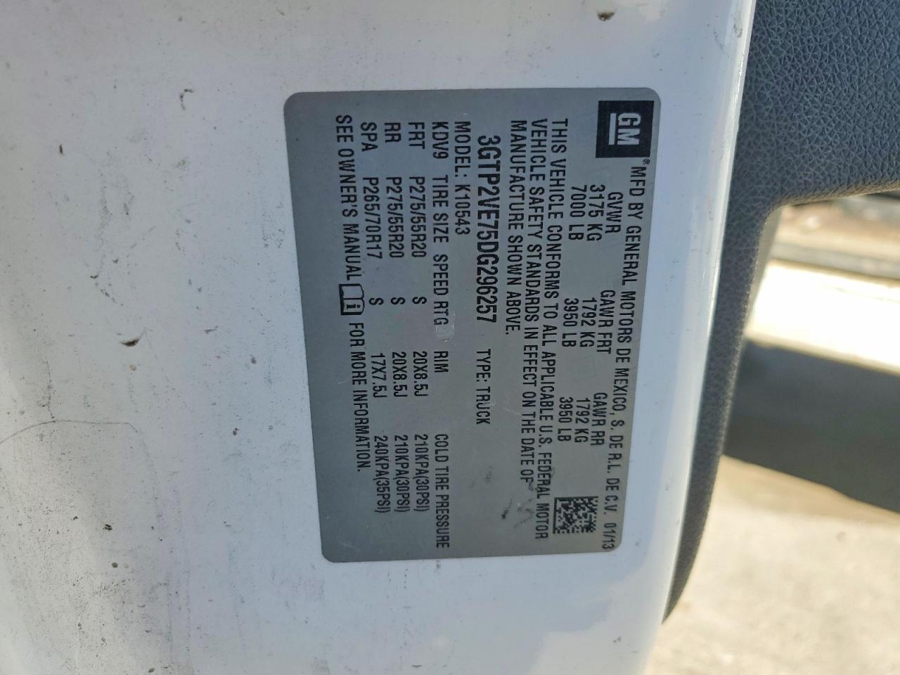 2013 GMC Sierra